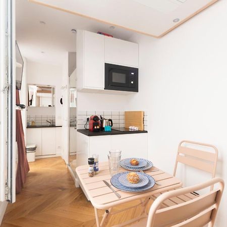 Super Central Mini Studio - 2 Pax, Murphy Bed Paryż Zewnętrze zdjęcie