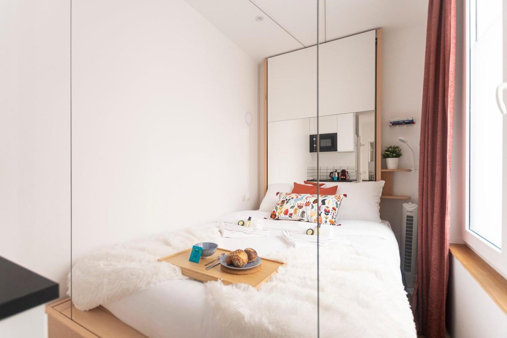 Super Central Mini Studio - 2 Pax, Murphy Bed Paryż Zewnętrze zdjęcie