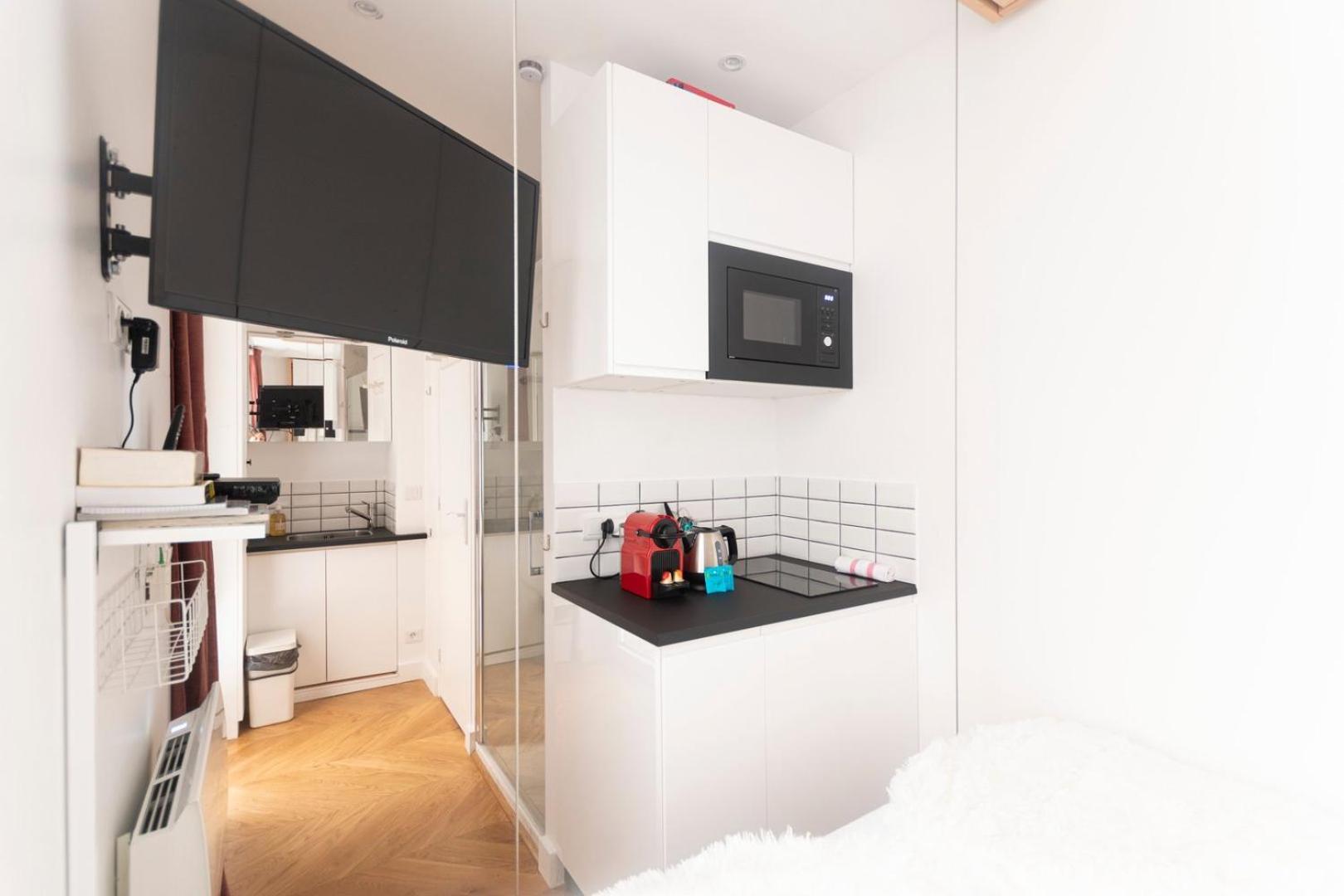 Super Central Mini Studio - 2 Pax, Murphy Bed Paryż Zewnętrze zdjęcie